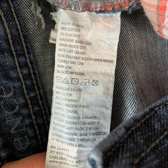 Men’s PrAna blue jeans size 30X32 - Picture 6 of 9